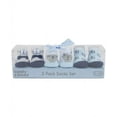 thumbnail image 2 of Cutie Pie Baby Baby Boy & Toddler Boy 3 Pk Boxed Socks Set, Sizes Newborn-2T, 2 of 2