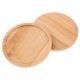 thumbnail image 1 of 2 piezas de vajilla de bambú, bandejas de frutas, bandeja para servir, decoración de cocina, plato de madera para decorar alimentos, 1 of 6