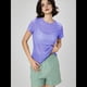 thumbnail image 4 of Camiseta Deportiva Ultraligera Transparente de Secado Rápido con Espalda Abierta para Mujer, Ideal para Yoga, Running y Otras Actividades. Oscuro L, 4 of 8