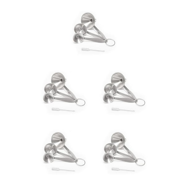 Naiovety 1 Juego de embudos para mermelada de acero inoxidable útiles herramientas creativas de cocina relleno de aceite fácil de usar para comedor Type2 NO2 Naiovety CBP349964
