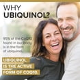 thumbnail image 3 of Qunol Ubiquinol CoQ10 Softgels, 200mg, Extra Strength, Heart Health Supplement, 60 Count, 3 of 12