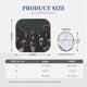 thumbnail image 2 of Fotbe Stylish Avian Gathering Juego de 2 Piezas de Parasoles para Parabrisas | Bloqueador Solar para Auto | Accesorios Plegables para Protección Solar Interior-Medium, 2 of 5