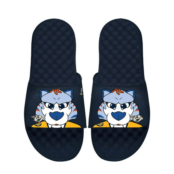 Unisex ISlide  Navy Nashville Predators Team Mascot Slide Sandals