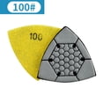 thumbnail image 1 of BTOER For Terrazzo Dry Polishing Pad Triangle 90x90x90mm Accessories Diamond, 1 of 7