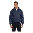 thumbnail image 1 of Jerzees Men's Quarter-Zip Cadet Collar Pullover Sweatshirt, Style 995M, 1 of 1