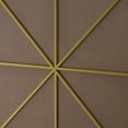 thumbnail image 3 of Noble House 48" Round Metal Wall Mirror, Modern Circular Vanity & Decorative Mirror for Bathroom & Bedroom, Gold, 3 of 7