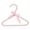 Pink, variant on Hwoehyo Pearl Plastic Pet Clothes Hangers, 1Pc, Pink, 25CM