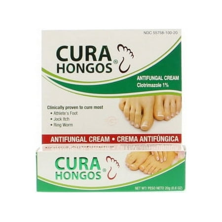 Antigungal Cream - Cura Hongos Crema 20 g (Pack of 6)