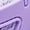 Light Purple, variant on Girls Sneakers Kids Cute Slip-ins Shoes for Running Hot Pink Size 4 US Big Kid