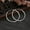 30 mm, variant on Women Sterling Silver 925 Sparking Diamond Cut Thin Large Hoop Earrings A4362-30 mm