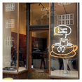 thumbnail image 1 of Letrero De Neón I Love Coffee Cat, Ideal Para Decorar La Pared De La Cocina De Una Cafetería, Con Luz Regulable De 43cmx50cm, 1 of 2