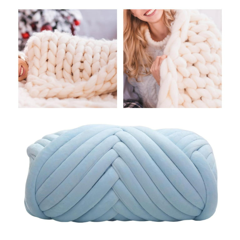 1 Roll 19m Arm Knitting Yarn For Chunky Knit Blanket Diy, Super Soft  Washable Bulky Jumbo Yarn For Weaving Craft Crochet