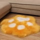 thumbnail image 4 of Alfombra Peluda De Pelo Largo, Alfombra De Felpa Con Estampado De Huellas De Patas, Tapete Antideslizante, Decoración Suave Para Sala De Estar, Dormitorio O Residencia Estudiantil, Fácil De Limpiar, 4 of 9