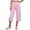 A Pink, variant on Hiking Pants Women Women's Solid Color Postoperative Rehabilitation Care Pants To Wear And Take Off Full Open Sides With Pockets Pants Black Xl