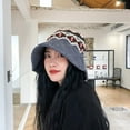 thumbnail image 2 of COCOpeaunt Female Knitting Bucket Hats Harajuku Bucket Hat Fishing Outdoor Panama Hip Hop Cap Mens Summer for Fisherman Hat Women Spring, 2 of 6