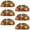 Multicolored, variant on PhooArto 6 Pcs Cup Drawer Pulls, Flower Butterflies Pug Dog Shell Shape Handles Cabinet Knobs for Dresser Cupboard Closet Wardrobe with Screws