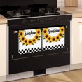 thumbnail image 2 of 2 Pcs Funny Kitchen Towels,Sunflower Wreath with Sunshine Microfiber Dish Towels,Kitchen Tea Towels,Kitchen Towel Set (18" X 26"), 2 of 3