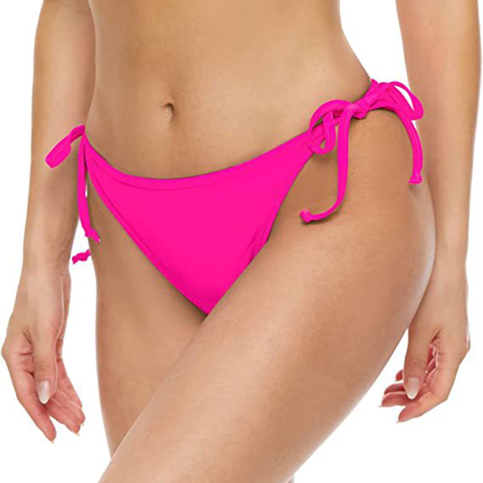 SOOMLON Women's Bikini Bottom Summer Thong Swimsuit Summer Bikini