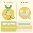thumbnail image 3 of 360° Soft and Safe U-Shaped Toothbrush for Kids, Cute Interesting Toothbrush for, 3 of 5