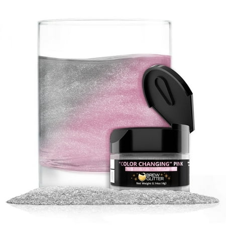 Brew Glitter – Color Changing Pink Edible Drink Glitter – Magic Reveal Beverage-Safe 4g Brew Glitter – Color Changing Pink Edible Drink Glitter – Magic Reveal Beverage-Safe 4g