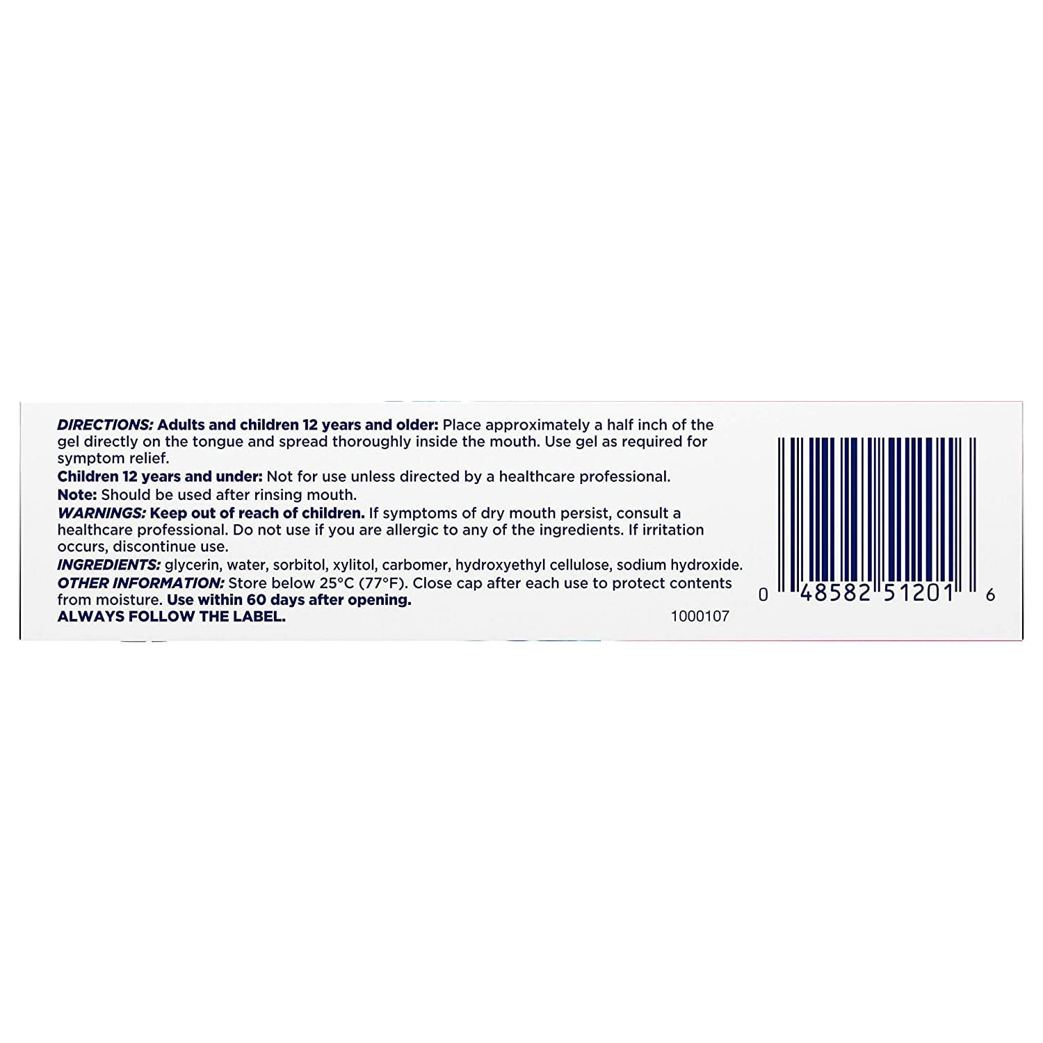 Biotene OralBalance Moisturizing Gel Flavor-Free (Pack of 11)