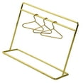 thumbnail image 4 of Almencla Doll Garment Rack with Hangers,Doll Wardrobe Furniture,1/12 Scale Iron Mini Clothes Rack for Photo Props Accessories Ornament Gold, 4 of 8