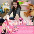 thumbnail image 4 of Kit de maquillaje Amerrly Kids para niñas, seguro, lavable, 57 unidades, niños de 4 a 12 años, 4 of 7