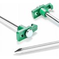 thumbnail image 4 of 16x Steel Tent Pegs - Durable Long Pegs With Plastic Frame Compatible Camping, 4 of 5