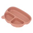 thumbnail image 1 of Juego De Platos Divididos Con Utensilios A Juego, 3 Bebés De Silicona Irrompibles Divididos Con Cuchara Y Tenedor, 1 of 7