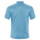 thumbnail image 5 of Blusa y camisa de manga corta con cuello alto para hombre, color liso, informal, con botones, de poliéster., 5 of 6