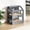 Gray, variant on COZIWOW 2-Tiers Wood Hamster Cage with Hideouts, Ramps, Acrylic Window, Door Access for Small Animals, Natural