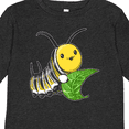 thumbnail image 4 of Inktastic Monarch butterfly caterpillar- cute baby insect Boys or Girls Long Sleeve Toddler T-Shirt, 4 of 5