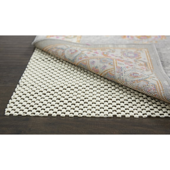 Nourison Grid-Loc Ivory 4'8" X 7'6" Rug Pad, Non Slip, Bed Room, Living Room, Hallway, (4'8" X 7'6")