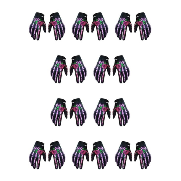 Guantes de otoño invierno para ciclismo de motocicleta Sonducket impermeables y duraderos rosa XL