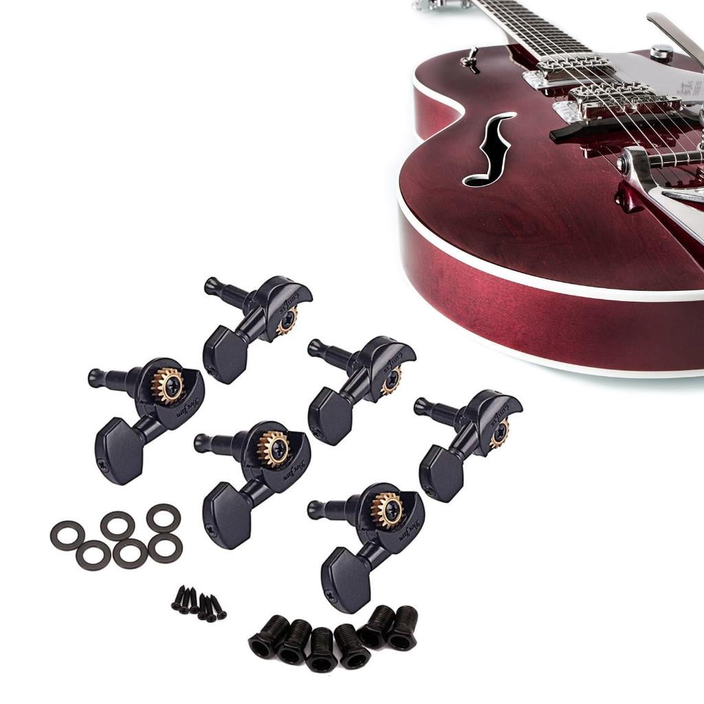 CEORPER 6Pcs Metal Guitar Machine Head Tuning Key Acoustics Guitar Tuner Enduring