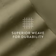 thumbnail image 6 of Wrinkle Resistant Super Soft Bed Sheets Set, Queen 4-Piece Solid in Sage Green by Comfort Canopy, 6 of 12