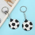 thumbnail image 3 of KAKOWELY 12 piezas de llaveros colgantes de fútbol para fiestas de fútbol, adornos para bolsos, colgantes para llaves, 3 of 4