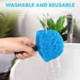 thumbnail image 5 of 5-to-12 Foot Cobweb Duster With Extension Pole Combo (20 Ft Reach  Medium-stiff Bristles) Web Brush - Hand-packaged Lightweight 3-stage Aluminum, 5 of 8