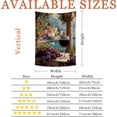 thumbnail image 5 of Grapes and Wine Red Wall Tapestry, Vintage Scenic Italian Countryside Design for Living Room and Dining Room Home Decor, 30 x 40 Inch, 5 of 6