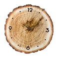 thumbnail image 2 of Reloj de pared redondo moderno y silencioso, fabricado en MDF ligero y duradero, de decoración sencilla. 16 pulgadas, 2 of 8