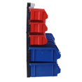 Steel Core 30 Bin Wall Mount Parts Rack