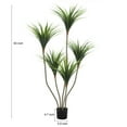 thumbnail image 2 of BALANBO Artificial Dracaena Plant, 5ft Faux Plants Fake Yucca Palm Trees in Pot Realistic Dragon Tree for Living Room Home Office  Indoor Outdoor Decor, 2 of 6