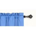 thumbnail image 5 of 1 Single Panel Solid Foam Backing Lined Room Darkening Blackout Window Curtain Panel Treatment Drape Rod Pocket Matte in Different Sizes 84", ROYAL BLUE R64, 5 of 6