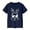 Blue, variant on FINALGANG Boys Girls Kids Short Sleeve Easter TShirts Cool Bunny Sunglasses Print Crewneck Loose Fit Tees For Spring Daily Casual Wear Blue 6-7 Years