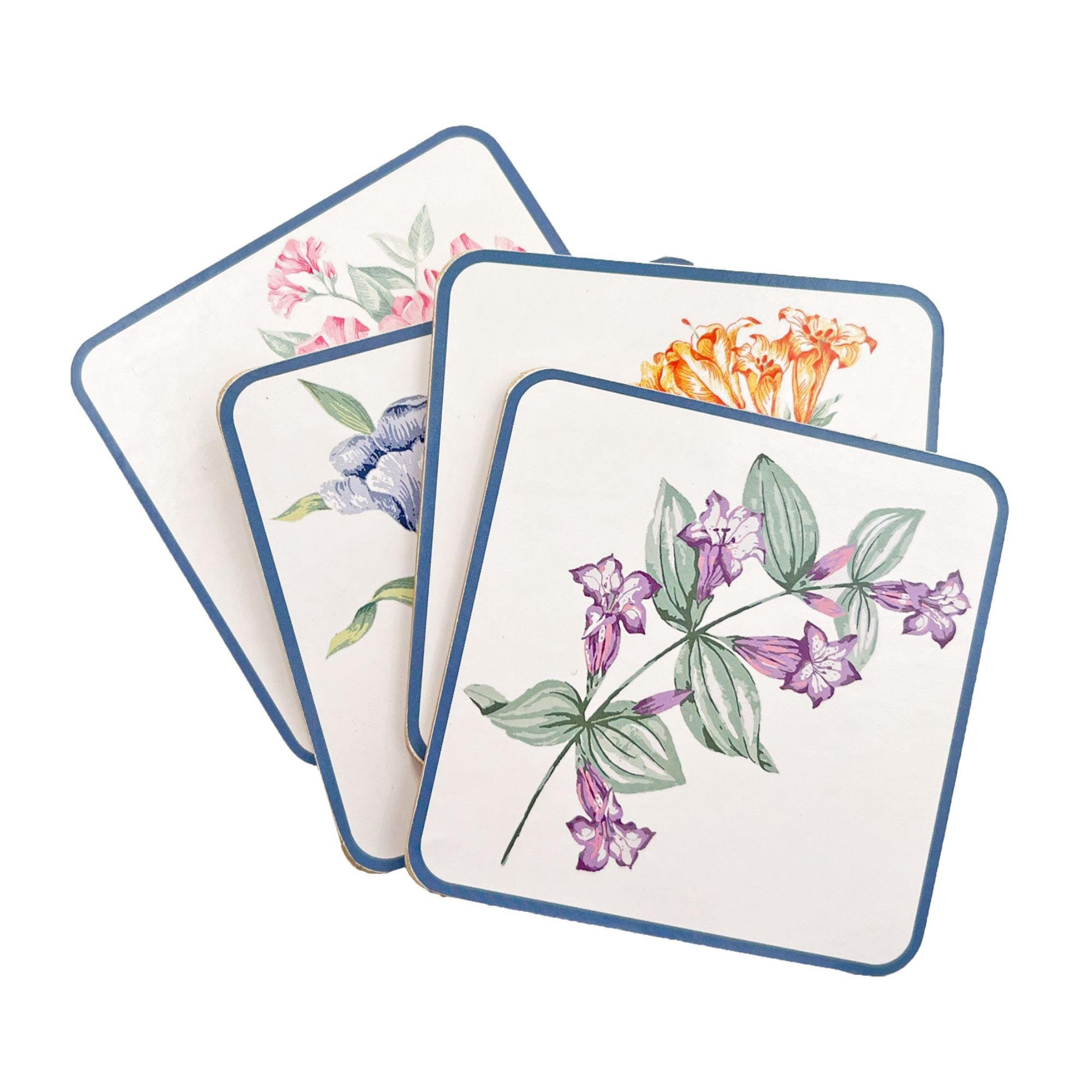 Lenox Butterfly Meadow Garden Cork Placemats, Set of 4, Multicolor, 12"W x 16"L