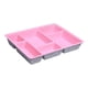thumbnail image 3 of Organizador de cajones de fieltro, bandeja, organizadores de escritorio, caja de almacenamiento multiusos, contenedores de almacenamiento Rosa Gris, 3 of 9