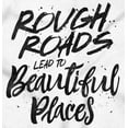 thumbnail image 2 of Rough Roads Beautiful Places Inspired Zip Hoodie Sweatshirt Women Brisco Brands L, 2 of 6