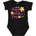 thumbnail image 3 of Inktastic Happy Mothers Day with Flowers Boys or Girls Baby Bodysuit, 3 of 5