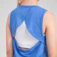 thumbnail image 6 of Kid Girls Athletic Tank Tops Open Back Sleeveless Dry Fit Workout Running Tennis Sports Shirts 5-12Y, 6 of 8