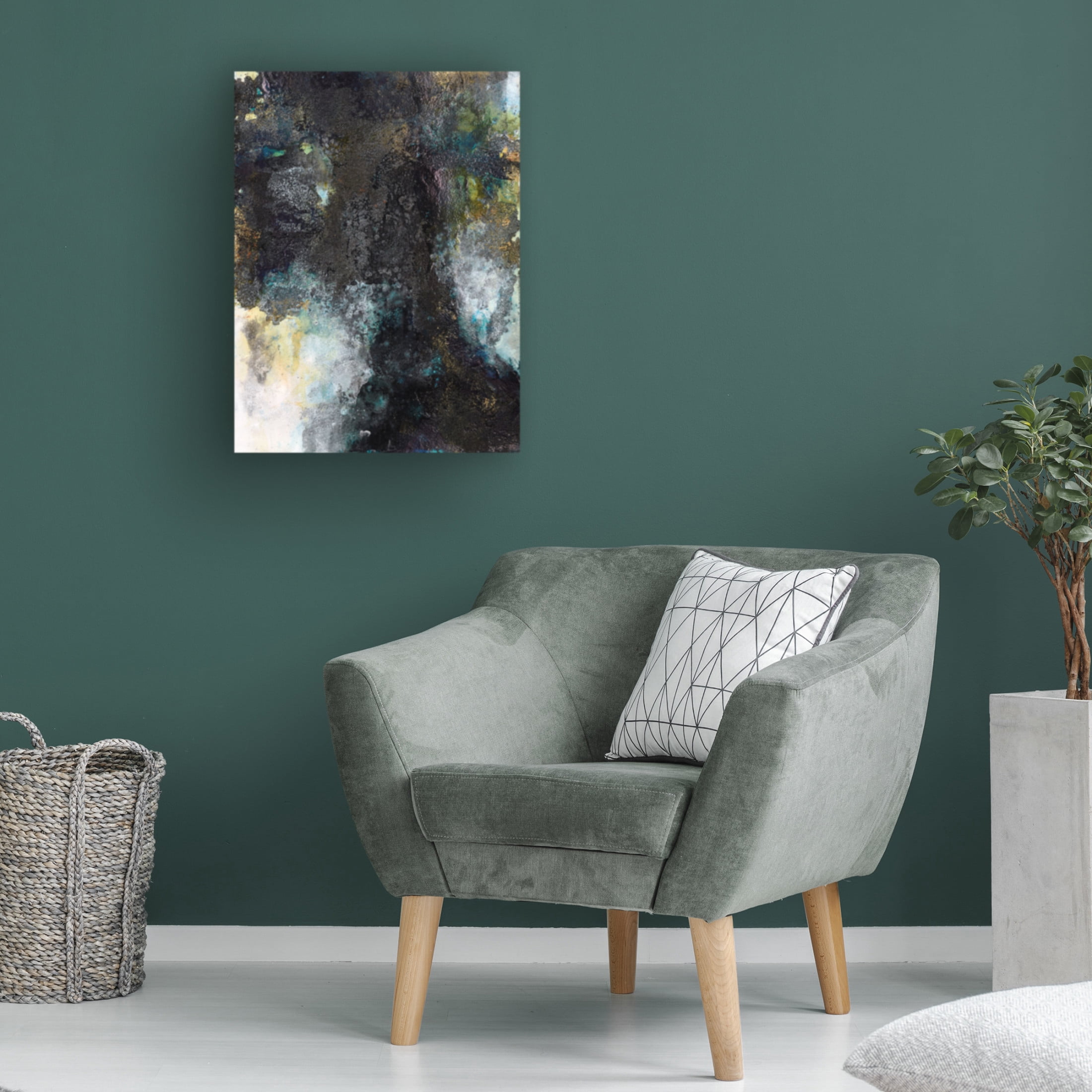 Canvas Wall Art - Deb Chaney 'Reaching For Gods Love' Wall Art for Living Room, Bedroom, or Office Décor by Trademark Fine Art - 24 x 32 Inches